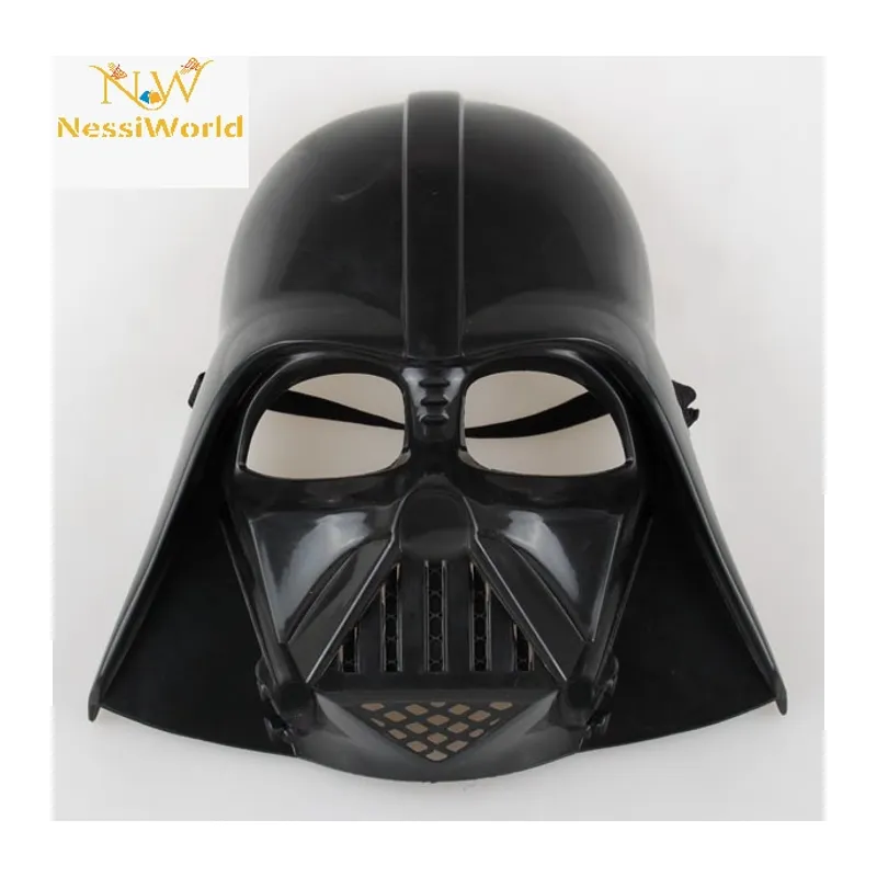 Çocuk Boy Yıldız Savaşları Darth Vader Maskesi ve 90 cm Pelerin Seti Siyah