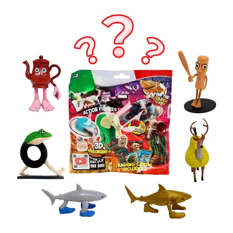 3D Sürpriz Figür Paketi