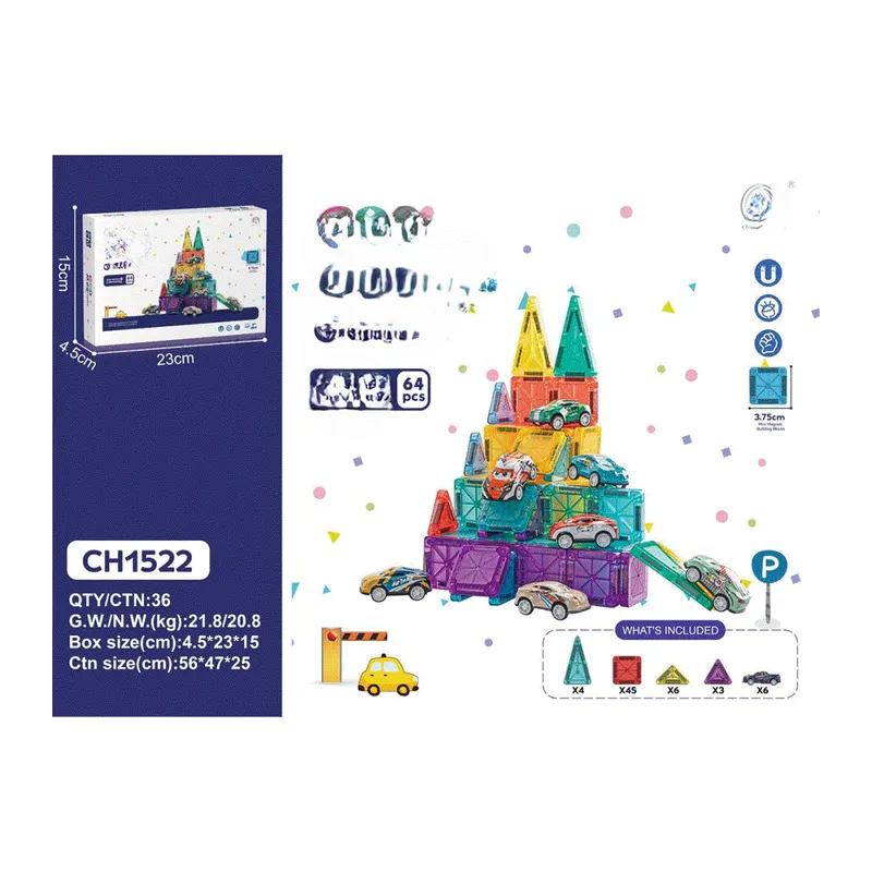 3.75CM Mini Blok 64 Parça