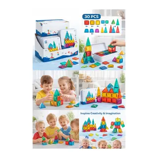3.75CM Mini Blok Metal Kutu 24 Parça