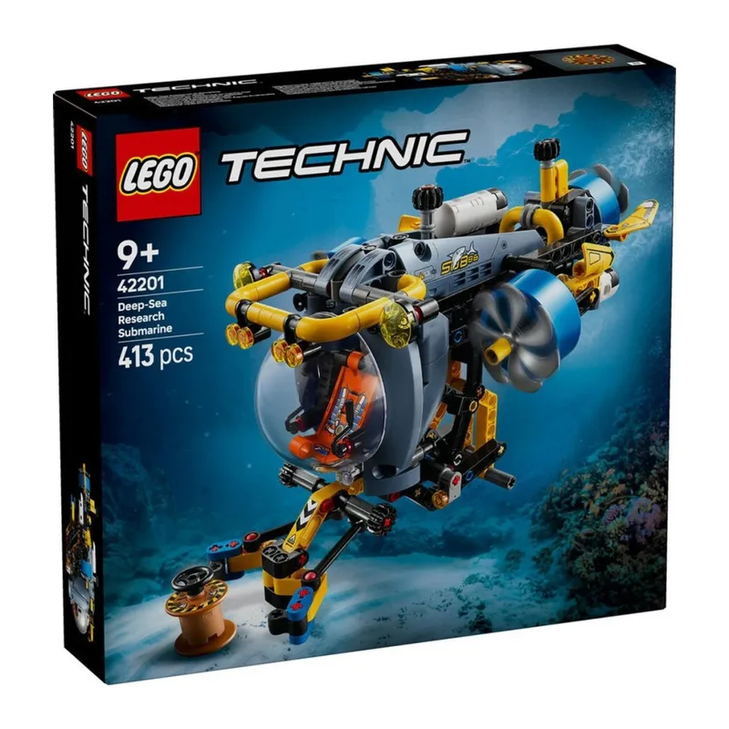 42201 Technic Derin Deniz Araştırma Denizaltısı 413 parça +9 yaş