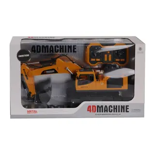 4D-E1 Metal Ağızlı Duman Atan Farklı Kontrollü Excavator