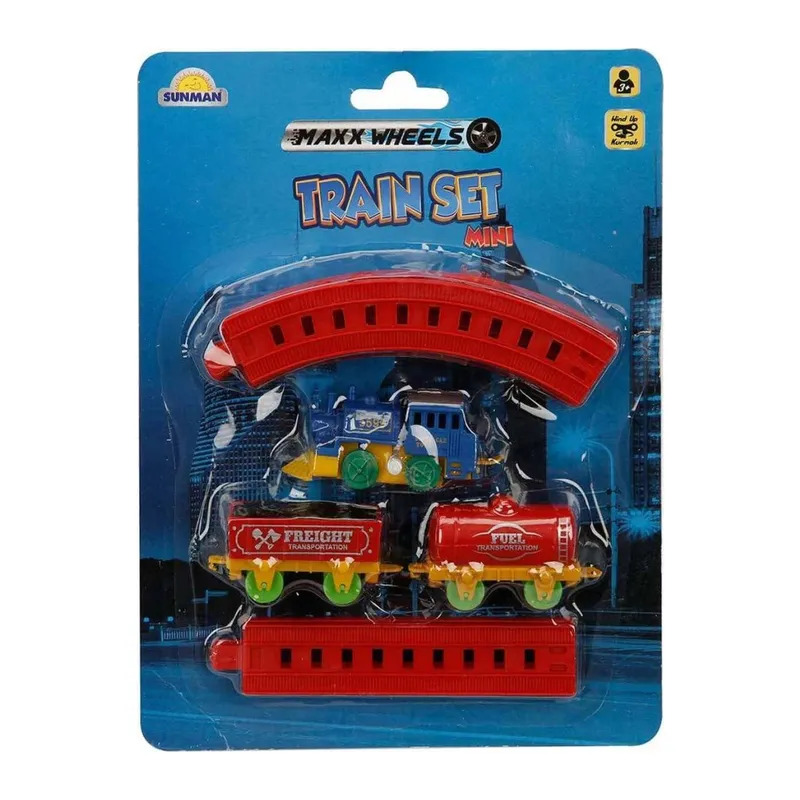 2559 Maxx Wheels Mini Tren Seti 11 Parça