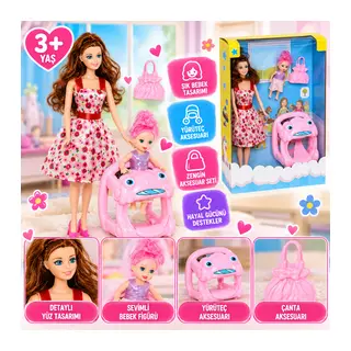 02413 Anlily Yürüteçli Bebek / +3 yaş