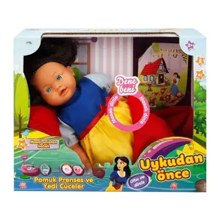 40022 Uykudan Önce Bebeği Masal Anlatan Pamuk Prenses Ve Yedi Cüceler 40 cm