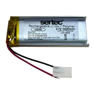 102050 3.7V 1000mAh Li-Polymer Pil (Devreli/1.5A)