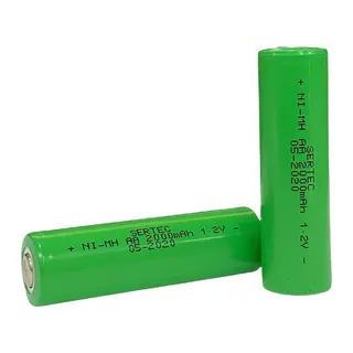 1.2V 2000 Mah - AA - Ni-MH Şarjlı Pil - (Başsız / Flat Head)