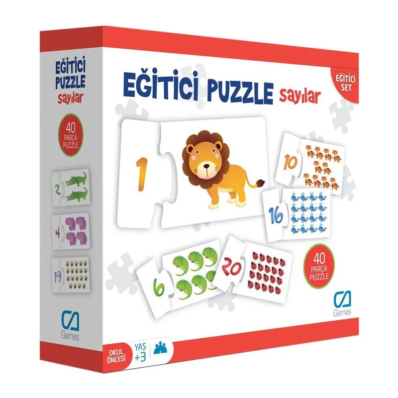CA.5031 CA Games, Eğitici Puzzle Sayılar