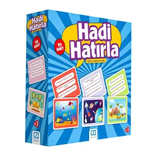 5108 CA Games, Hadi Hatırla - Eğitici Hafıza Oyunu / +5 yaş