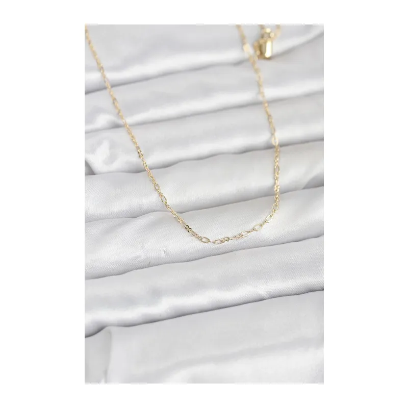 CM 14K Gold Renk 60 cm Zincirli Kadın Kolye