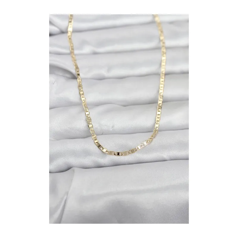 CM 14K Gold Renk Zincir Model 60 cm Kadın Kolye