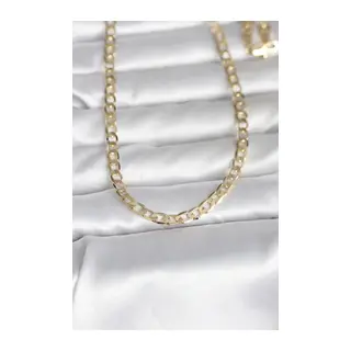 CM 14K Gold Renk Kalın Zincir Model 60 cm Kadın Kolye