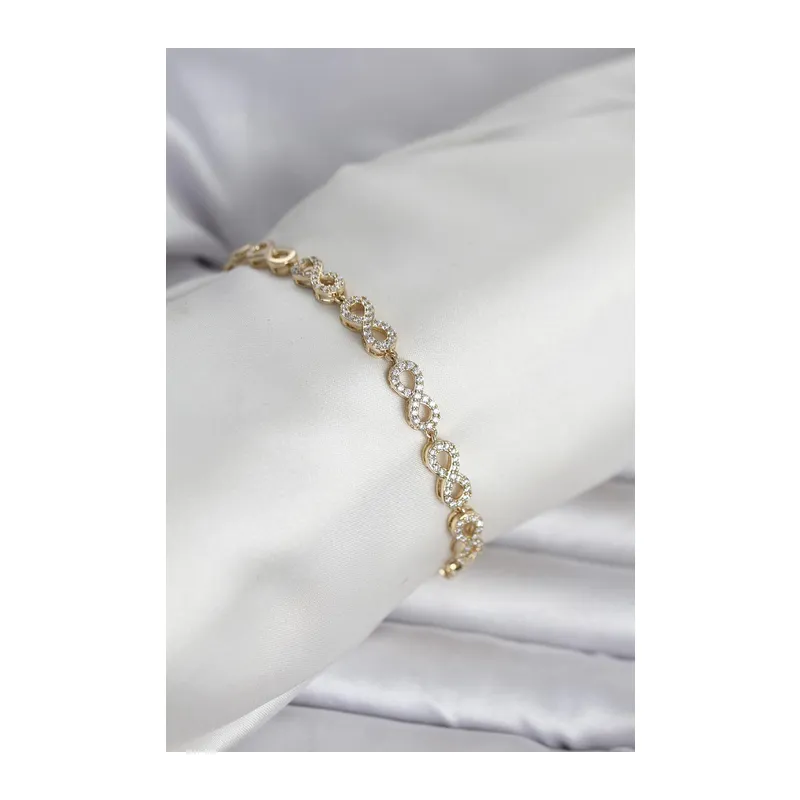 Xuping Zirkon Taşlı Sonsuzluk Model Kadın Bileklik