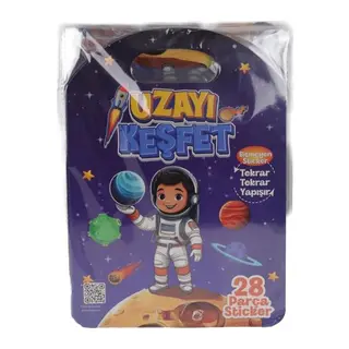 2991 Bitmeyen Sticker Uzayı Keşfet