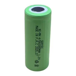 1.2V 2000 Mah - 4/5A - Ni-MH Şarjlı Pil - (Başsız / Flat Head)