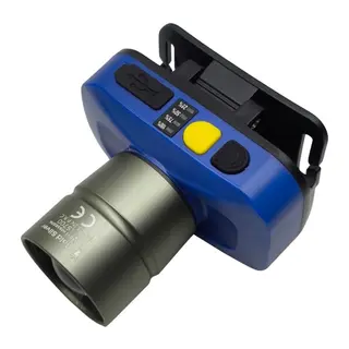 GS-15700 20W 2000 Lümen Sarı Beyaz Işık Zoomlu Şarj Edilebilir Kafa Feneri