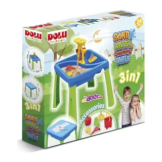 3077 Oyuncak Su Kum Yaratıcılık Masası
