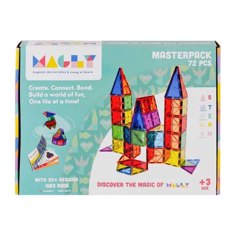 MGL-72 72 Pcs Manyetik Blok