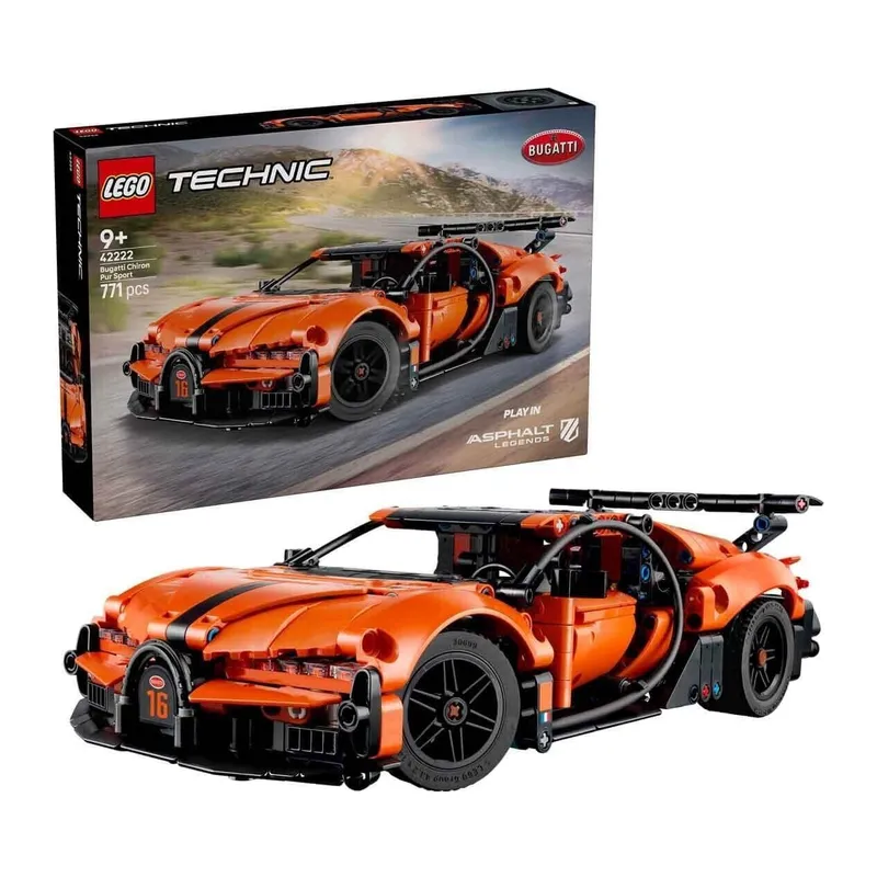 42222 Lego Technic Bugatti Chiron Pur Sport 771 parça +9 yaş