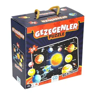 5026 CA Games, Gezegenler / 24 parça Puzzle / +3 yaş