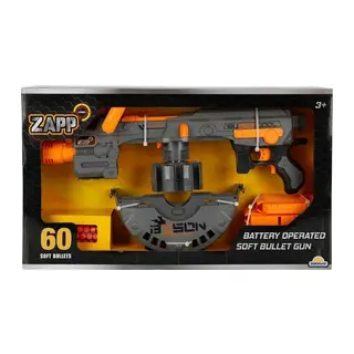4573 Zapp Toys 60 Mermili Sünger Dart Atan Silah 54 cm -Sunman