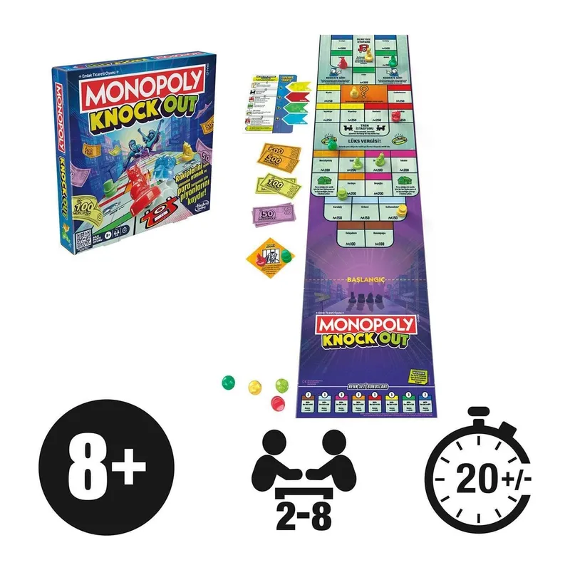 F8995 Monopoly Knockout