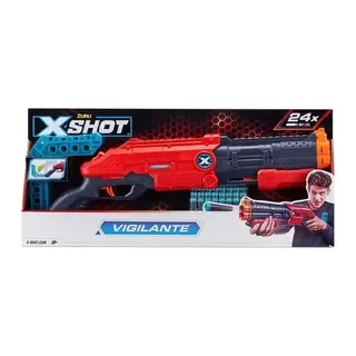 36436 Zuru X-Shot Silah Sünger Atan Excel-Vigilante 16 Mermi -Sunman