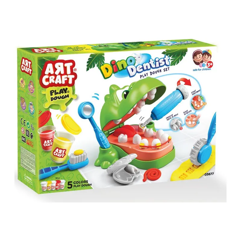 03677 Dino Dişçi Hamur Set