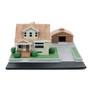 Hızlı & Öfkeli Nano Dom'un Evi Diorama Modellemesi