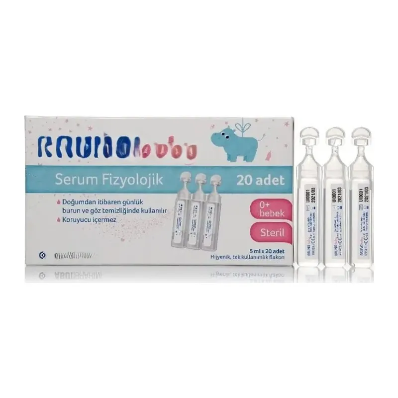Serum Fizyolojik 5 ml x 20 Flakon