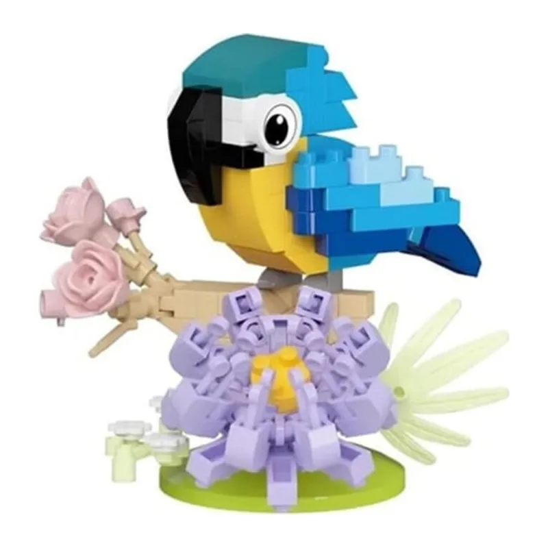 LZ-8636 Papağan 180 Parça Block Oyuncak-mini Poşet