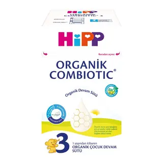 3 Organik Combiotic Bebek Sütü 600 Gr