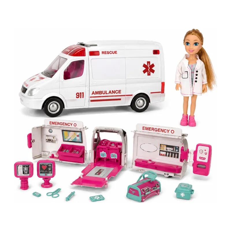 Ambulans Ve Bebek 11 Parça
