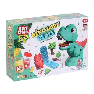 03814 Dinozoru Besle Oyun Hamur Seti 280 Gr