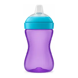 Yumuşak Uçlu Bardak 300 ml Mor