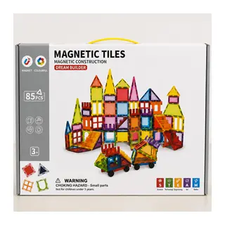 SH40762 85 Parça Magnet Stan. Seri Renkli Blok