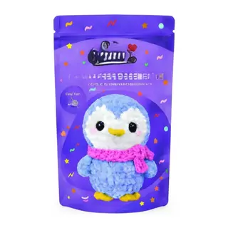 Yeni Başlayanlar İçin Penguen Amigurumi Örgü Kiti