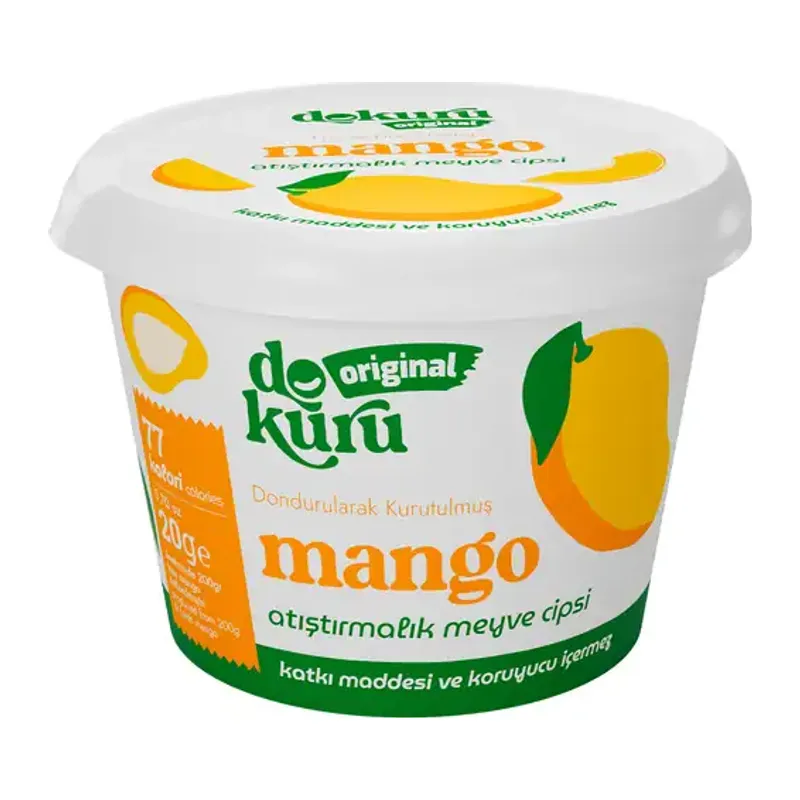 Original Mango Atıştırmalık Meyve Cipsi 20gr