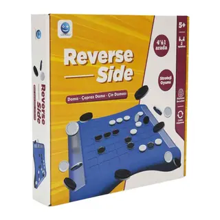 S00004759 Zeka Oyunu Reverside Sıde 4Ü 1 Arada Kutu Oyunu