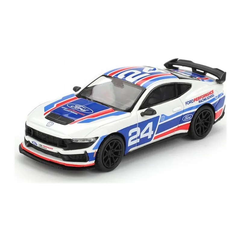 1/64 Model Araç Mustang Dark Horse #24 Performance Racing School
