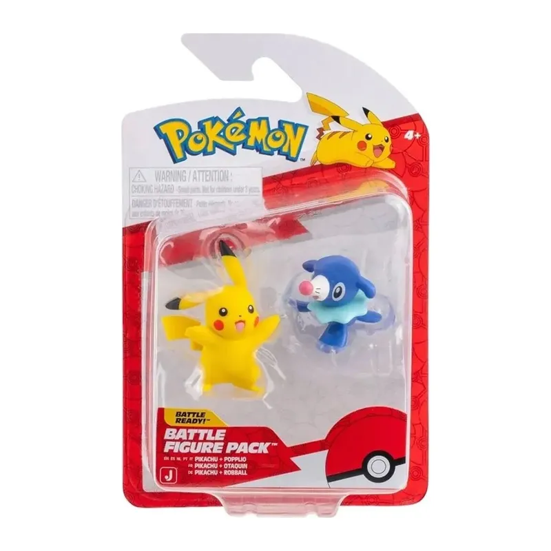 POK PKW3355-C Pokemon Battle 2li Figür Seti Asorti