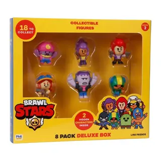 PMI BRW2070 Brawl Stars 8'li Delüks Figür Set Asorti