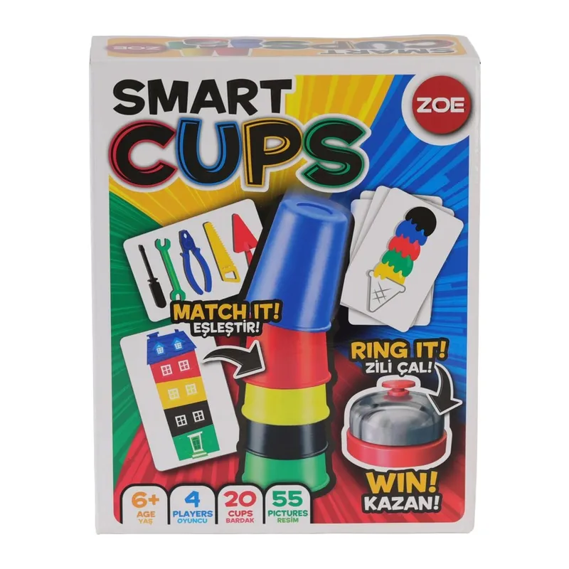 26005 Zoe Smart Cups Kutu Oyunu