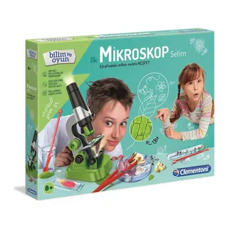 64963 İlk Mikroskop Setim - Bilim ve Oyun +8 yaş