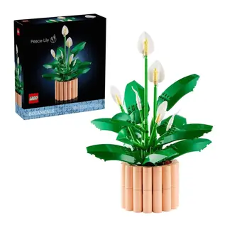 11504 Lego Botanicals Barış Çiçeği - Pace Lily 474 parça +18 yaş