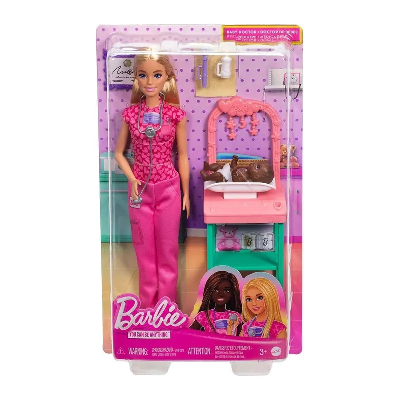 JCR71 Barbie Bakım Temalı Kariyer Oyun Setleri