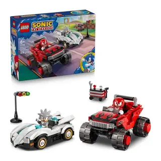 77118 Lego Sonic Silverın Arabası, Knucklesın Canavar Kamyonuna Karşı 378 parça