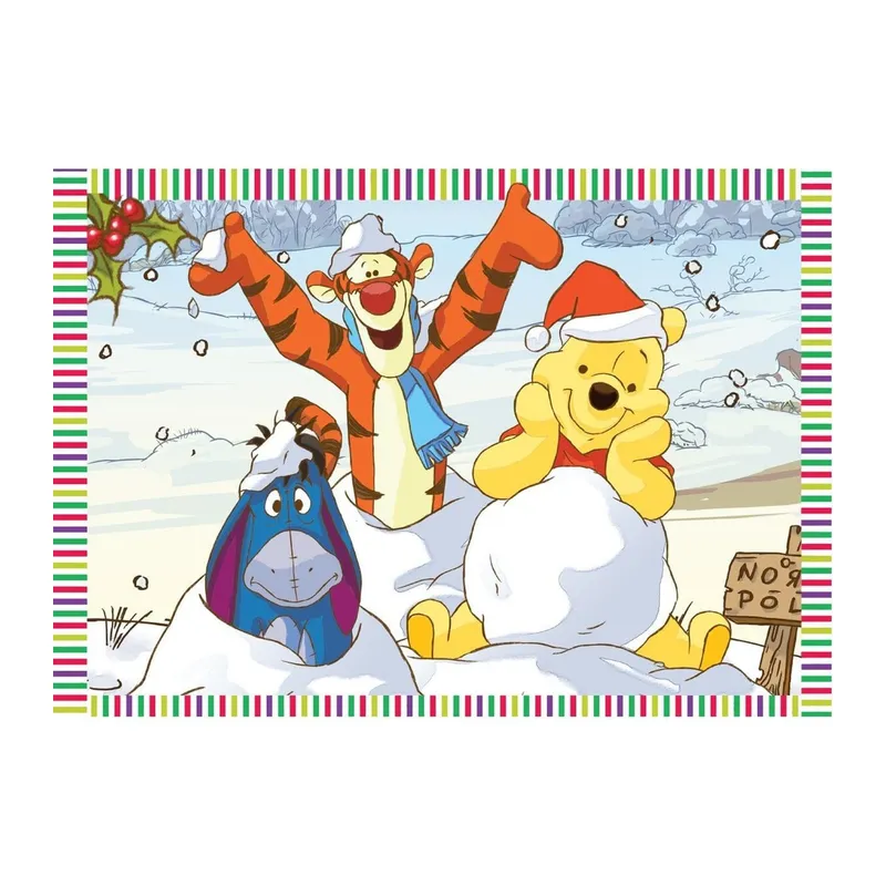 WN714 KS, Winnie The Pooh, 100 Parça Puzzle