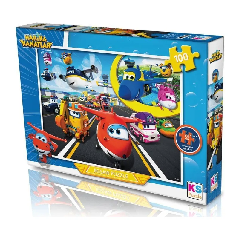 HK714 KS, Harika Kanatlar / 100 Parça Puzzle