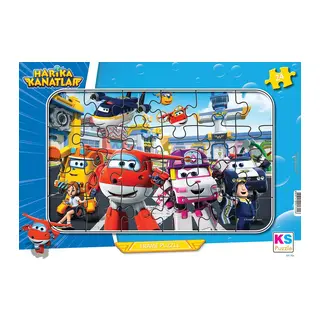Ks Games 24 Parça Harika Kanatlar Frame Puzzle